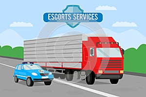 Security Agency Escort Services Banner Template