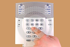 Security alarm system