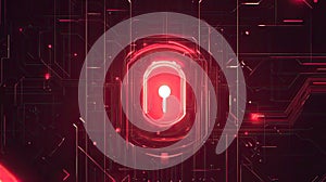 security blinking lock