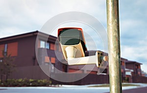 Security camera closeup