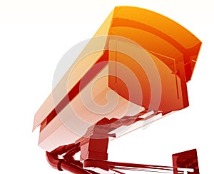 Security camera illustration