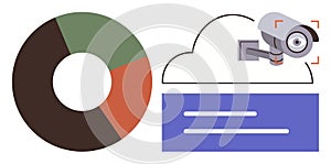 Video Surveillance Integration with Cloud Storage and Visualization Through Data Analytics