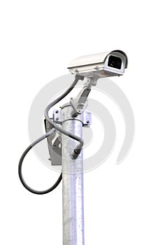 Security camera pole