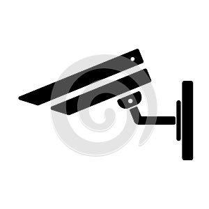 Security camera sign icon vector illustration. Video monitoring icon. Camera cctv sign