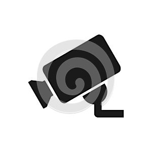 Security camera vector icon for graphic design, logo, web site, social media, mobile app, ui