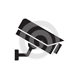 Security camera vector icon for graphic design, logo, web site, social media, mobile app, ui