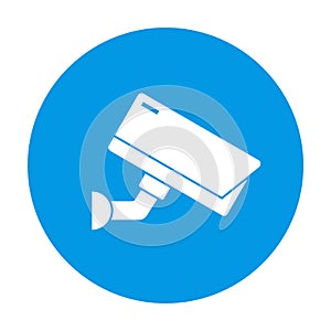 Security camera vector icon for graphic design, logo, web site, social media, mobile app, ui