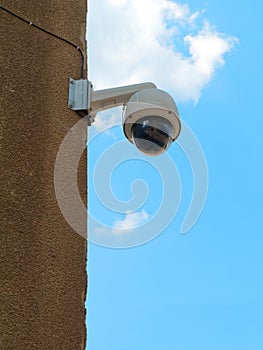 Security camera wall