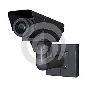 Security Camera on White