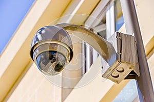 security CCTV camera or surveillance system in office building