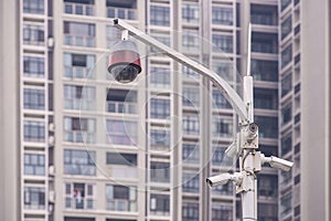 Security CCTV camera and urban video, electronic device