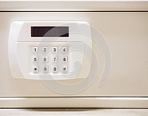 Security code button of Safe box with Electronic lock system