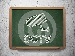 Security concept: Cctv Camera and CCTV on