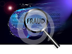 Security Concept Focus Fraud