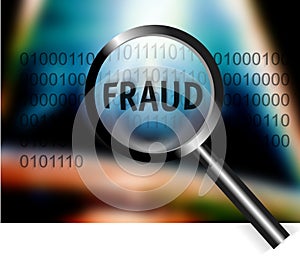 Security Concept Focus Fraud Investigation