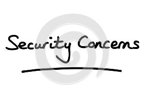 Security Concerns