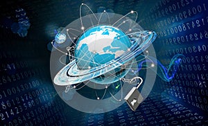 Security connection technology.