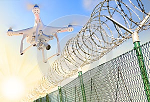 Security drone. photo