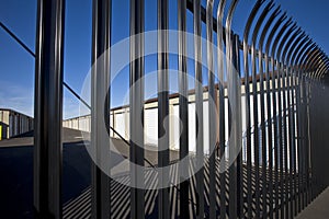 Security Fence for Storage Facility
