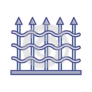 Security fence  Vector Icon which can easily modify or edit