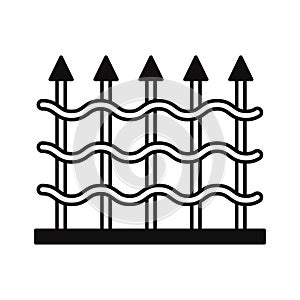 Security fence  Vector Icon which can easily modify or edit