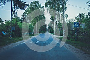 Security or forbidden boundary area zone photo