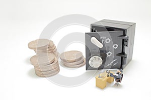 a Security Guard of figure on duty