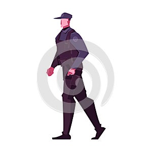 Security Guard Illustration