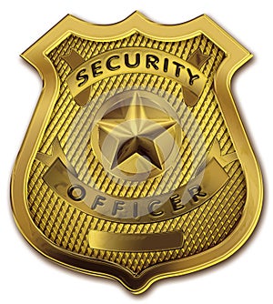 Security Guard Officer Badge