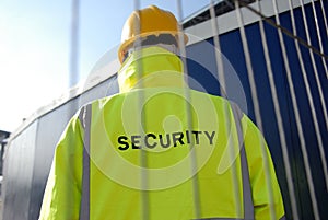 Security Guard Protecting Property