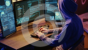 Security hackers breaching defenses