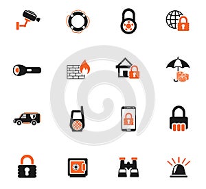 security icon set