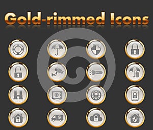 security icon set