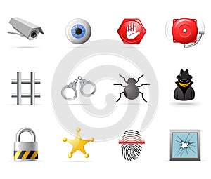 Security icons photo