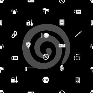 Security icons pattern eps10