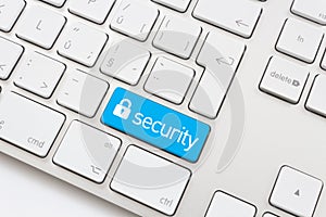 Security key and lock sign