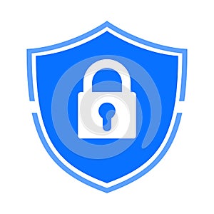 Security protection symbol vector, privacy data icon.