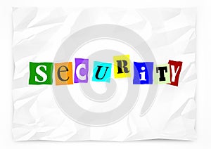 Security Ransom Note Safety Crime Prevention