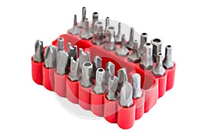 Security screwdriver drill heads