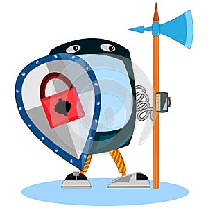 Security software protect data in computer and mobile system applications