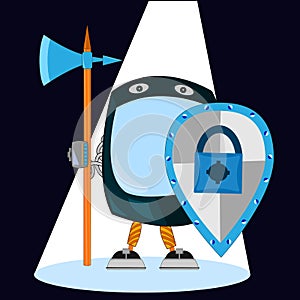 Security software protect data in computer and mobile system applications