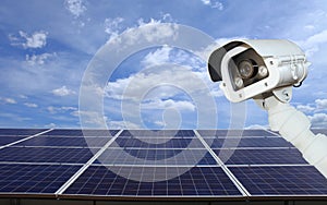 Security of solar power plant.cctv cameras secure solar .