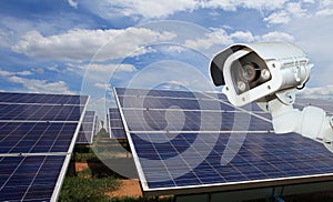 Security of solar power plant.cctv cameras secure solar .