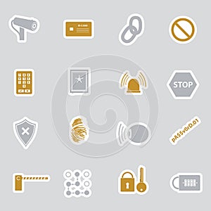 Security stickers eps10