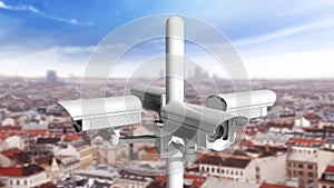 Security surveillance cameras