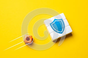 Security threat. Impact on defense. Withstand the attack.