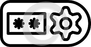 Security Token Flat Vector Icon