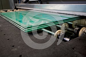 Securyty anti bullet Glass working machine