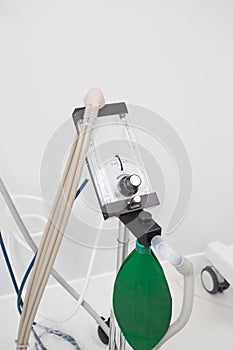 Sedation anesthesia apparatus used in dentistry. Photos at the dental clinic