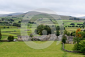 Sedbusk Village near Hardraw Force Waterfall, North Yorkshire, England, UK